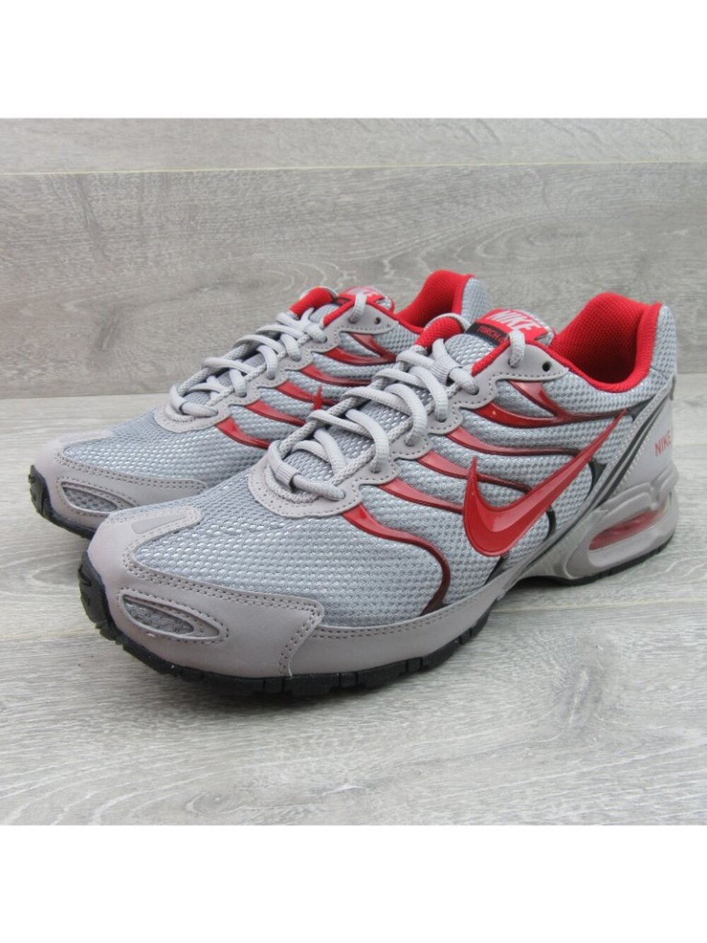 Nike Air Max Torch 4 Men's Size 11 Athletic Shoes Grey Red Black NEW - Picture 4 of 13
